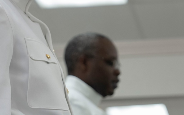 NMRTC Pensacola Chief Uniform Fitting