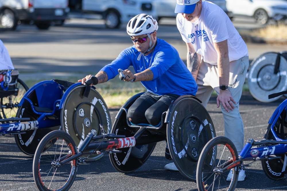 Seated Racer