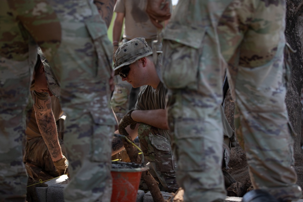 Super Garuda Shield 2024: U.S. Army Assists Construction of a School