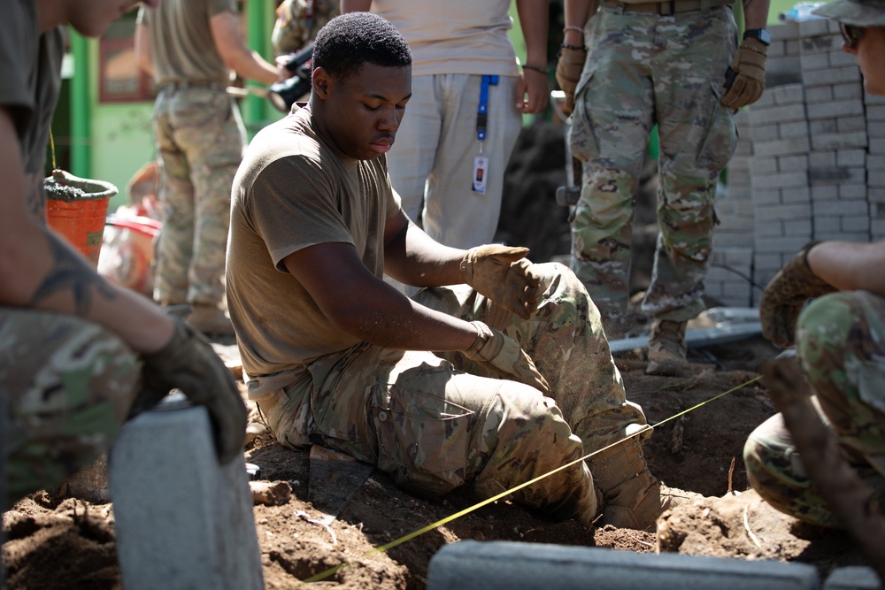 Super Garuda Shield 2024: U.S. Army Assists Construction of a School