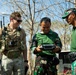 Members of the Indonesian National Armed Forces test fly a quadcopter drone with U.S. Air Force Tactical Air Control Party during Super Garuda Shield