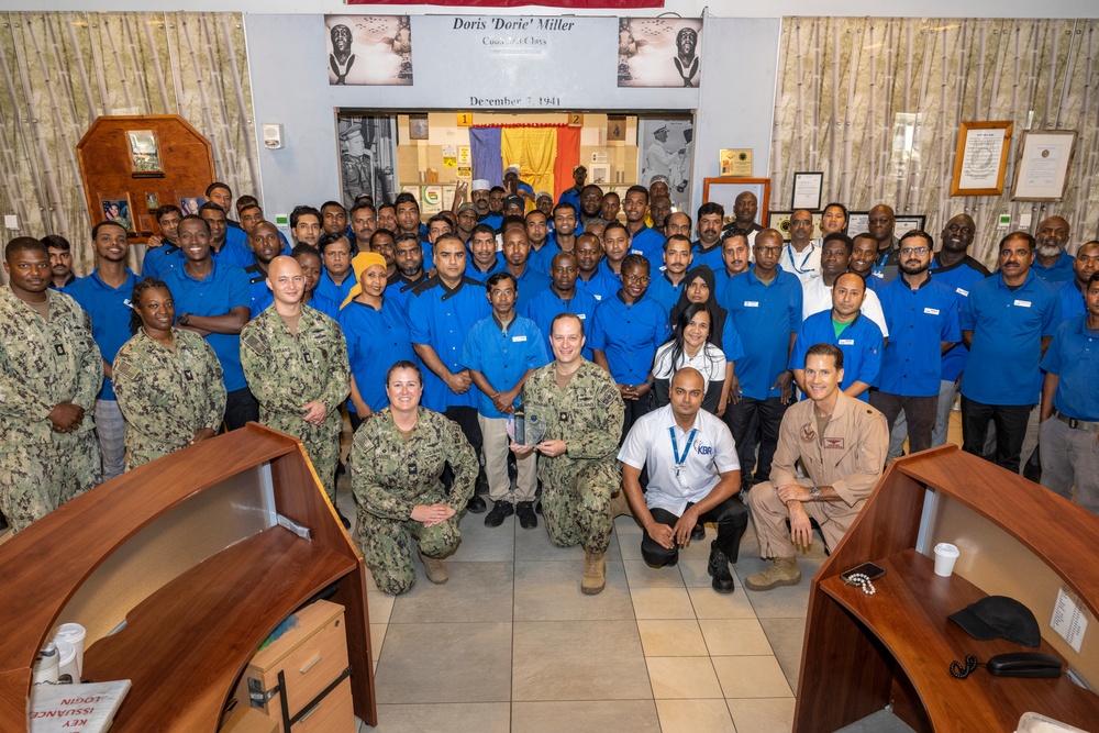 Camp Lemonnier Doris Miller Galley Receives Five-Star Award