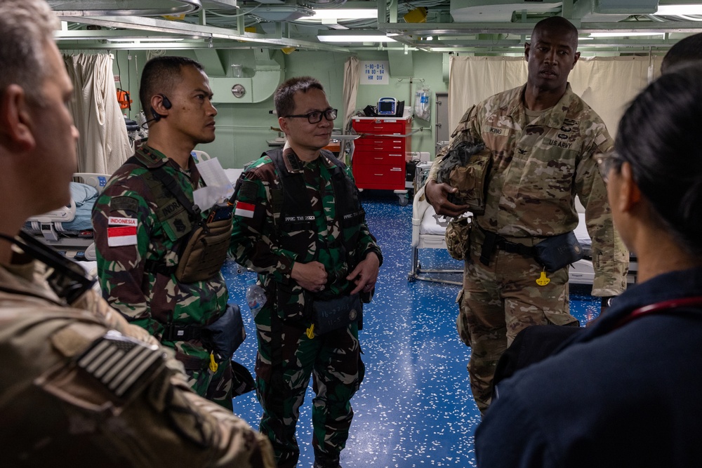 USS Green Bay hosts Super Garuda Shield 2024 Task Force Commander