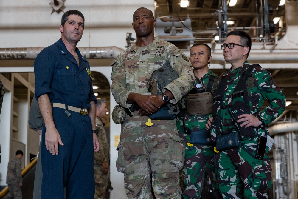 USS Green Bay hosts Super Garuda Shield 2024 Task Force Commander