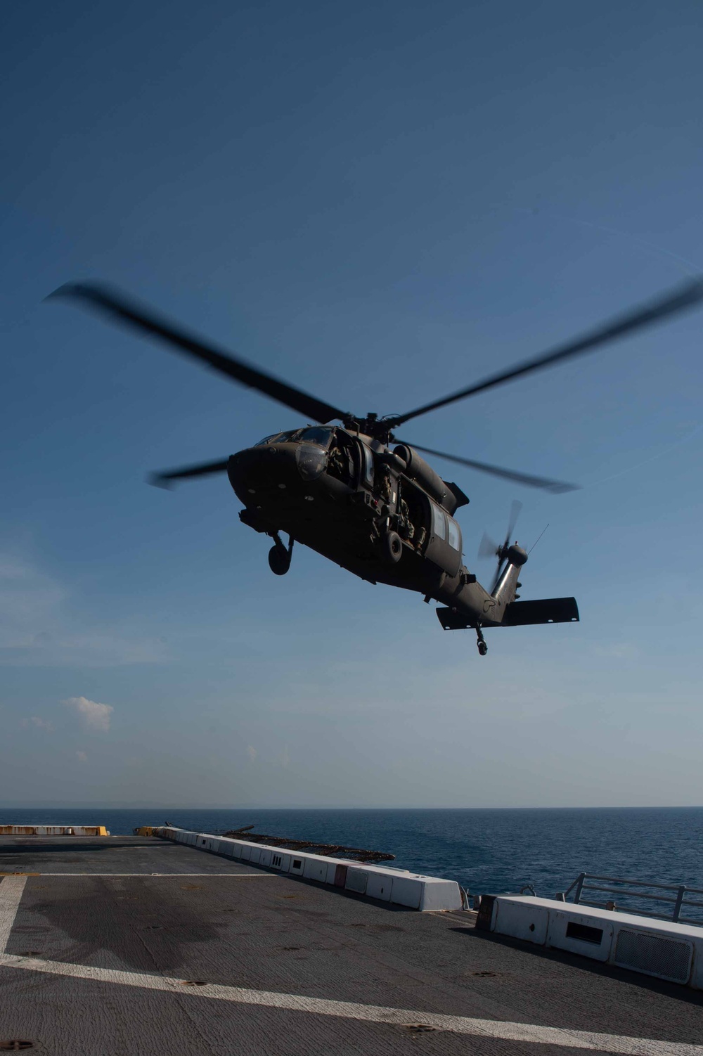 Super Garuda Shield Task Force Commander visits USS Green Bay