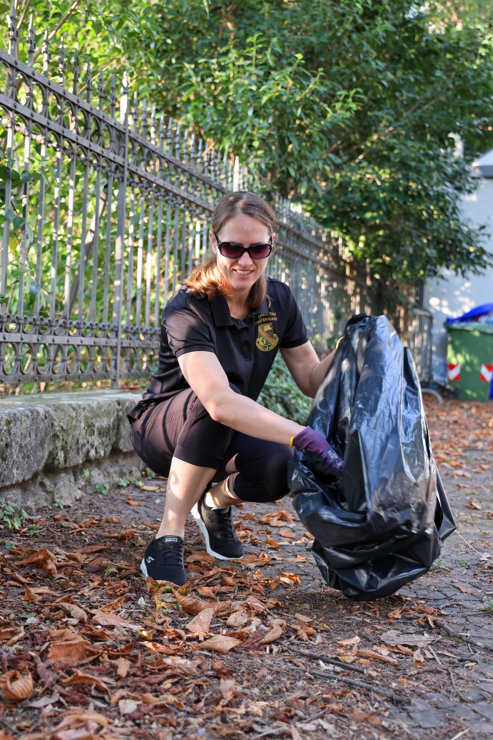 Vicenza military community assists in Monte Berico Basilica clean up