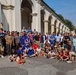 Vicenza military community assists in Monte Berico Basilica clean up