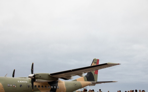 Chilean Special Forces Conduct Airborne Jump During Southern Fenix 24