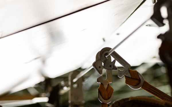 Chilean Special Forces Conduct Airborne Jump During Southern Fenix 24