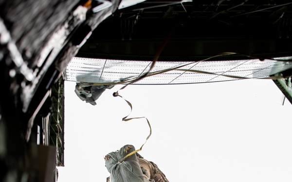 Chilean Special Forces Conduct Airborne Jump During Southern Fenix 24