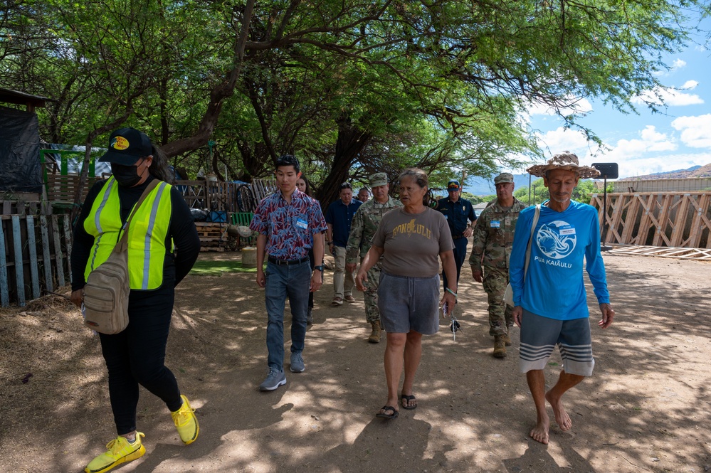 Military &amp; Community Unite to Build Homes for Waiʻanae’s Houseless