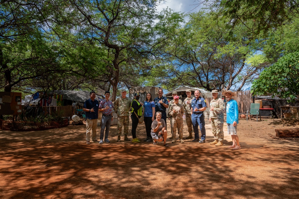 Military &amp; Community Unite to Build Homes for Waiʻanae’s Houseless