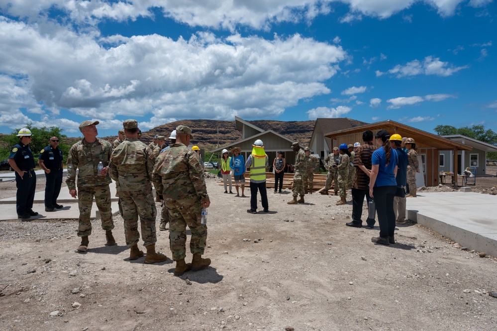 Military &amp; Community Unite to Build Homes for Waiʻanae’s Houseless