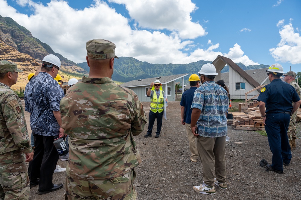 Military &amp; Community Unite to Build Homes for Waiʻanae’s Houseless