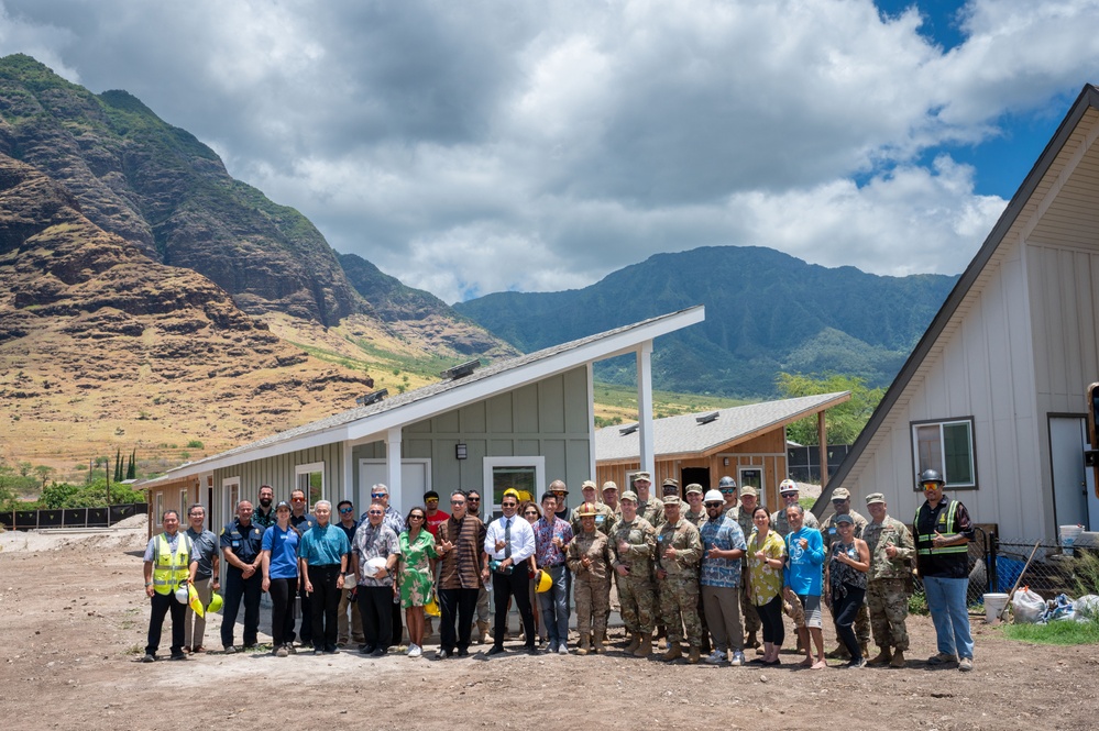 Military &amp; Community Unite to Build Homes for Waiʻanae’s Houseless