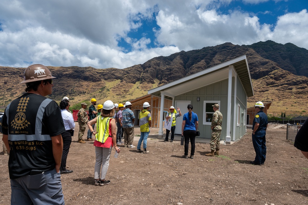 Military &amp; Community Unite to Build Homes for Waiʻanae’s Houseless