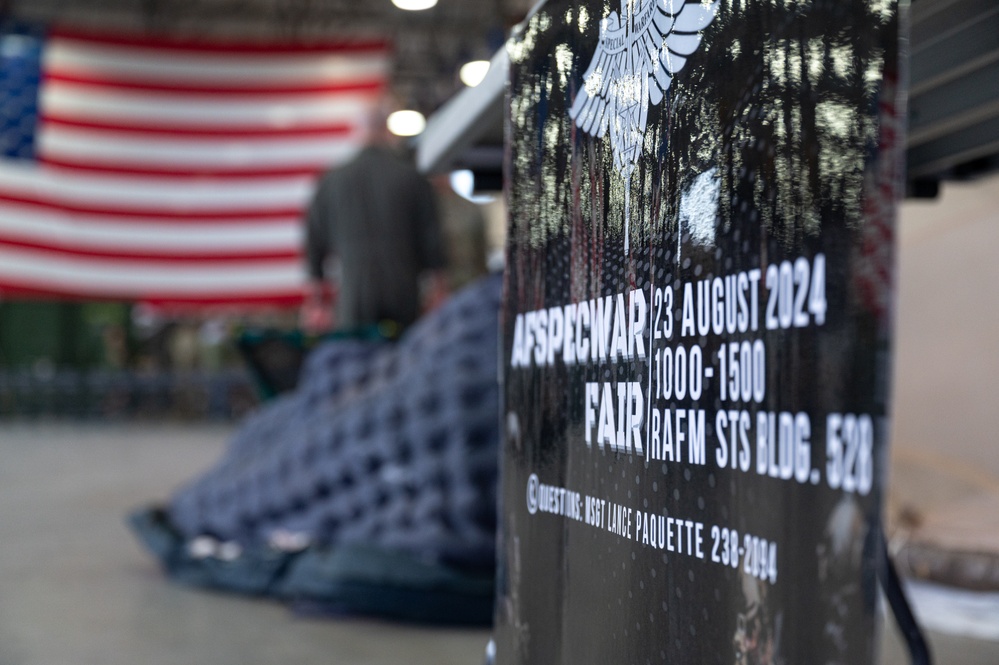 RAF Mildenhall hosts AFSPECWAR fair