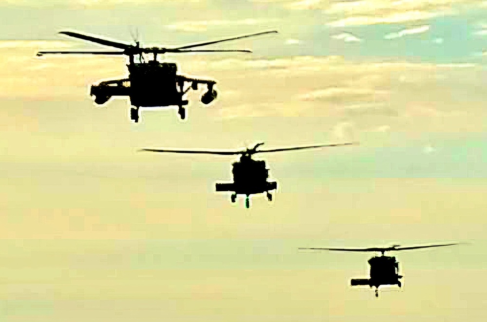 Wisconsin National Guard Black Hawks conduct August 2024 weekend training at Fort McCoy