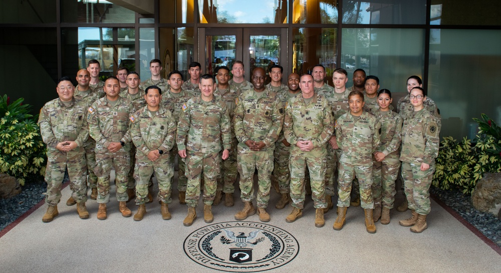 Sergeant Major of the Army visits DPAA