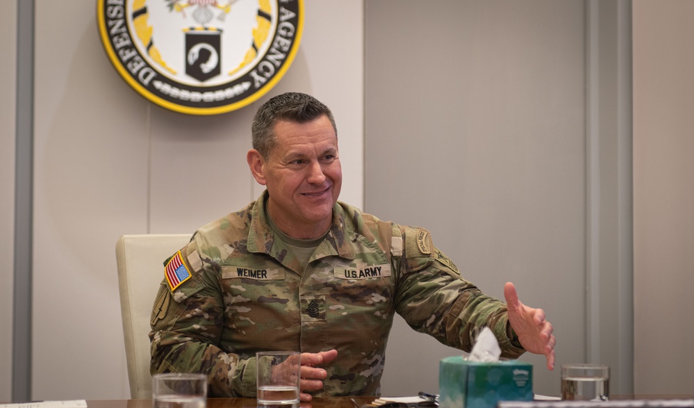 Sergeant Major of the Army visits DPAA