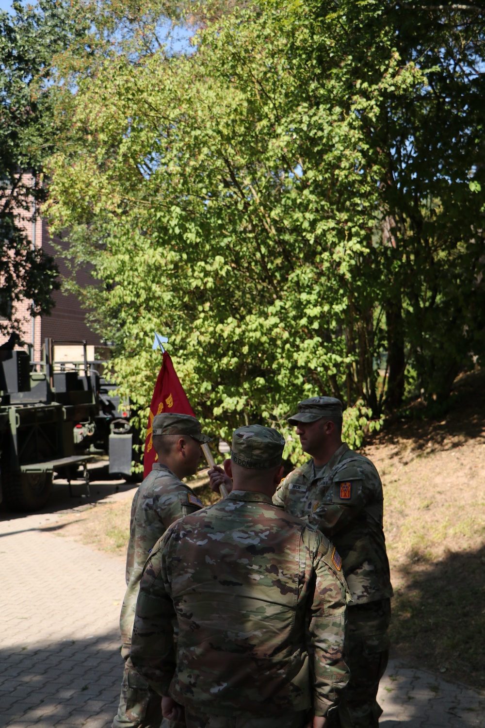 Alpha Battery, 5th Battalion, 4th Air Defense Artillery Regiment Change of Responsibility.