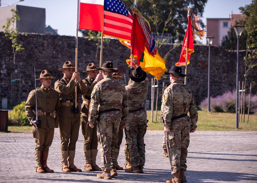 1st Armored Brigade Combat Team Change of Responsibility in Zagan, Poland