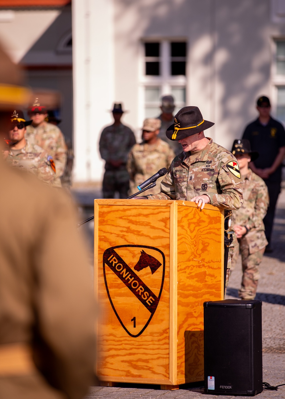 1st Armored Brigade Combat Team Change of Responsibility in Zagan, Poland
