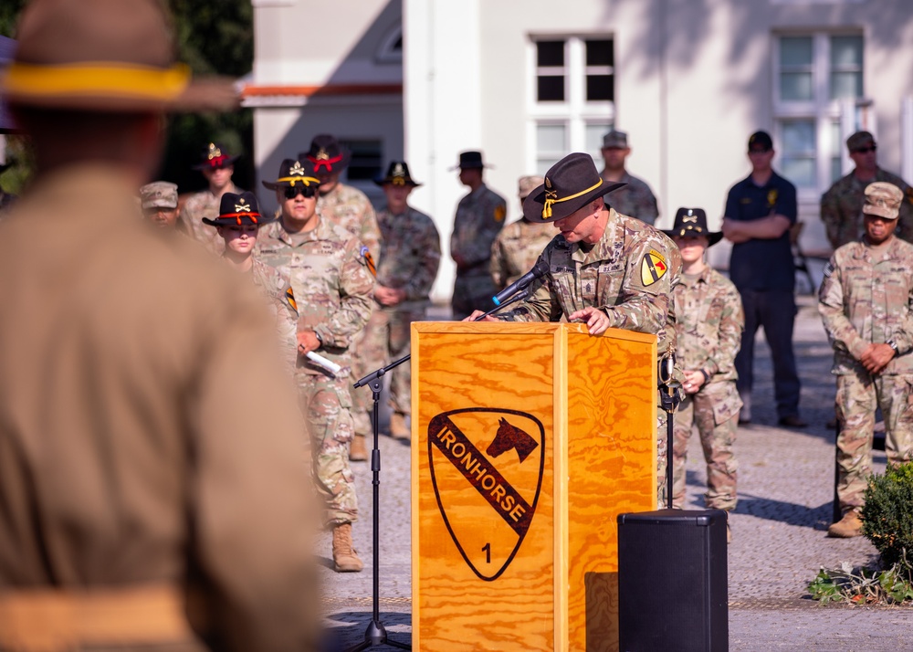 1st Armored Brigade Combat Team Change of Responsibility in Zagan, Poland