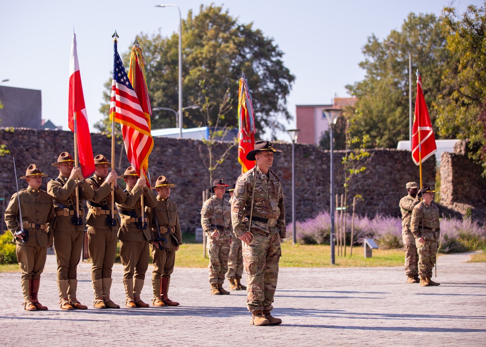 1st Armored Brigade Combat Team Change of Responsibility in Zagan, Poland