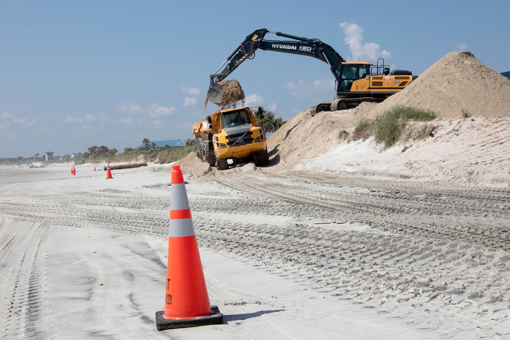 Dune Restoration Project Underway at Naval Station Mayport