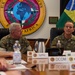 Maj. Gen. Sofge meets with Brazilian Marine Corps commandant