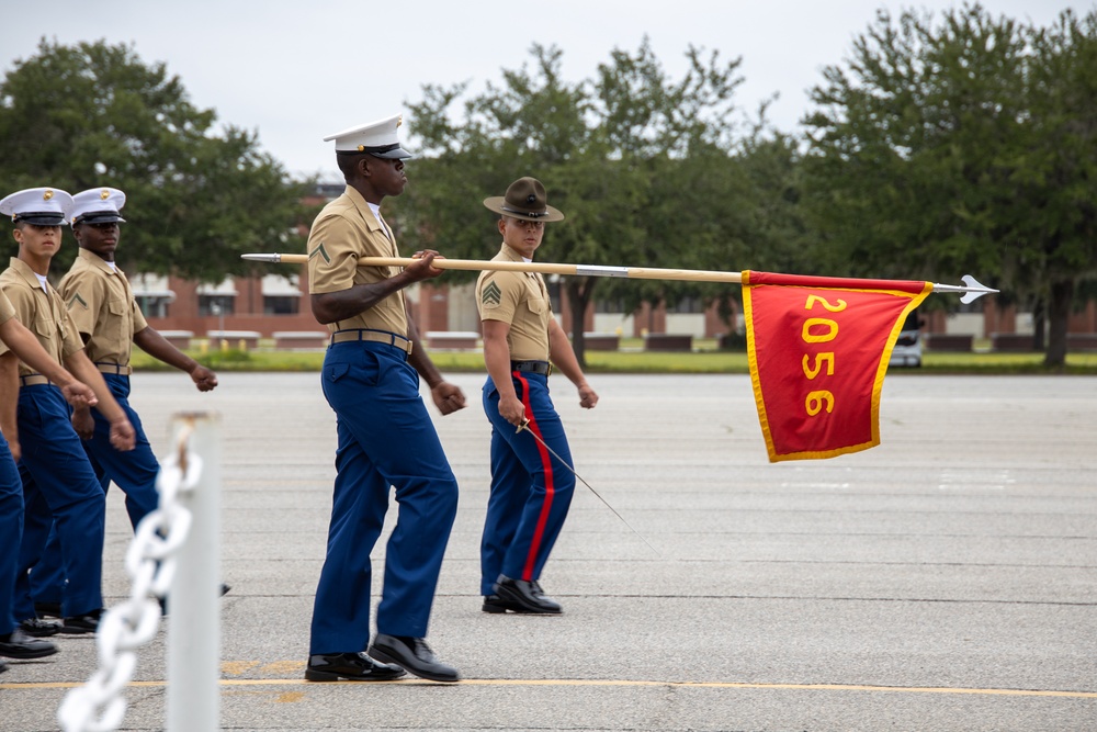 Monticello native graduates as the honor graduate for platoon 2056, Golf Company, Marine Corps Recruit Depot Parris Island