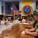 Maj. Gen. Sofge meets with Brazilian Marine Corps commandant