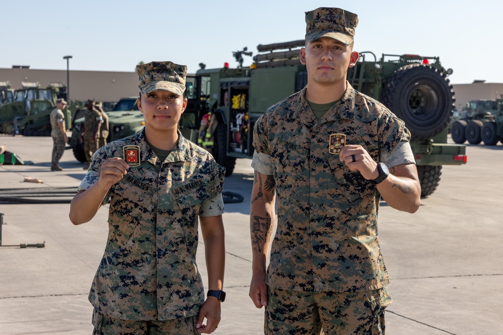 I MEF Commanding General recognizes Marines across MACG-38
