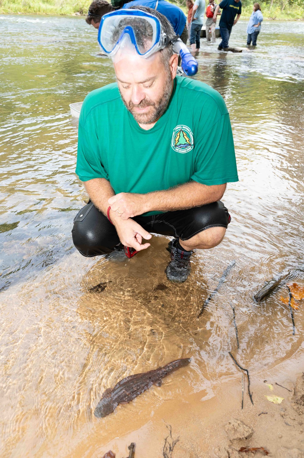 Fort Leonard Wood plays important role in Missouri’s hellbender conservation efforts