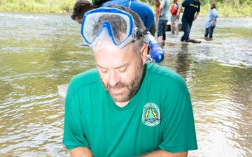 Fort Leonard Wood plays important role in Missouri’s hellbender conservation efforts