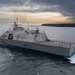 USS Nantucket (LCS-27) Sea Trails