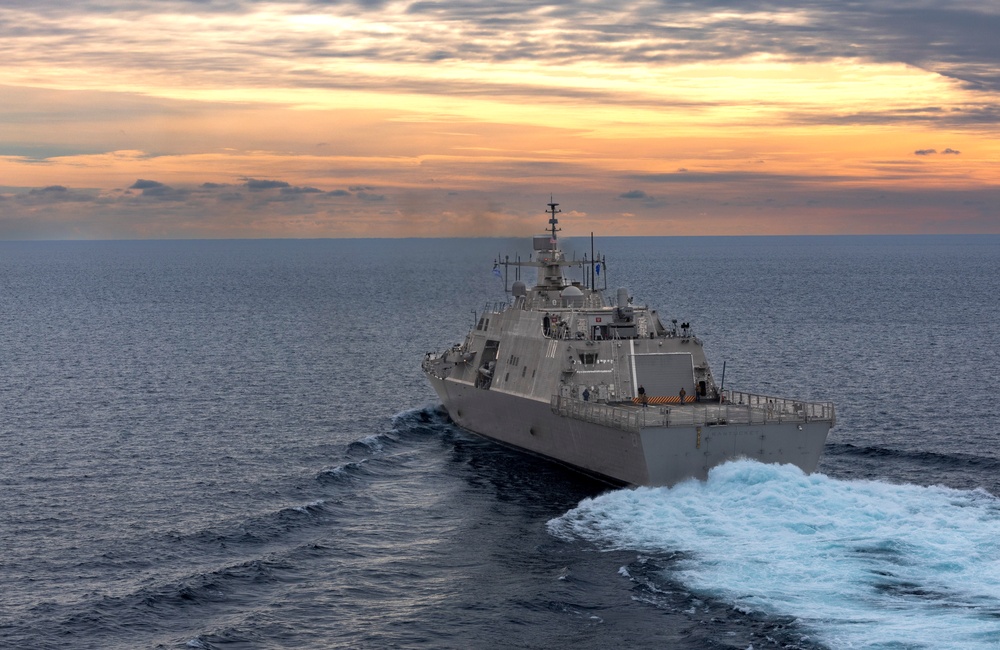 USS Nantucket (LCS 27) Sea Trails