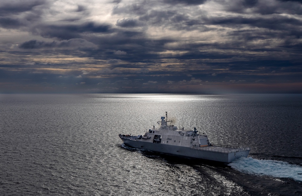 USS Nantucket (LCS 27) Sea Trails