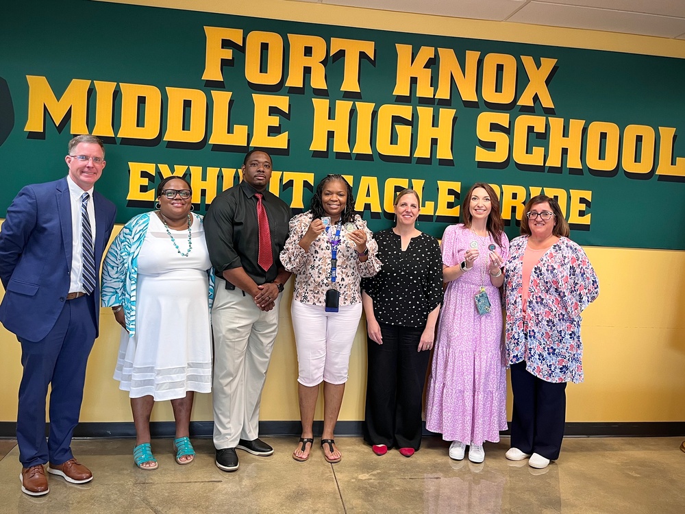 Rewarding Excellence in Co-Teaching at Fort Knox Middle School