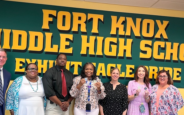 Rewarding Excellence in Co-Teaching at Fort Knox Middle School