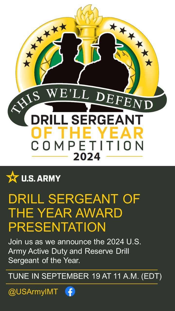 U.S. Army Drill Sergeant of the Year 2024 competition to be held at Fort Jackson Sept. 14-19