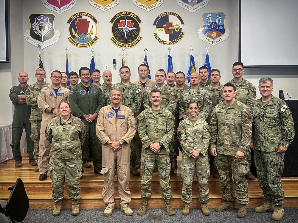 Navy team, 193rd Air Operations Group collaborate to improve Navy, Air Force interoperability