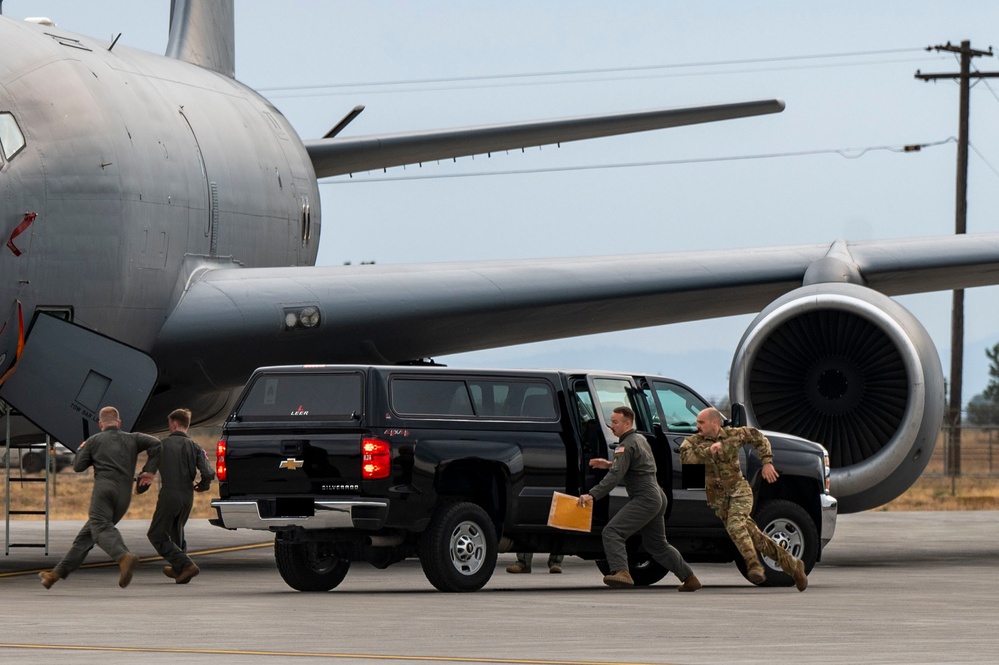 92nd Air Refueling Wing completes Titan Fury 24-7, validating rapid global mobility capabilities