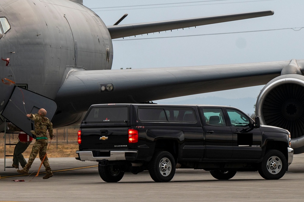 92nd Air Refueling Wing completes Titan Fury 24-7, validating rapid global mobility capabilities