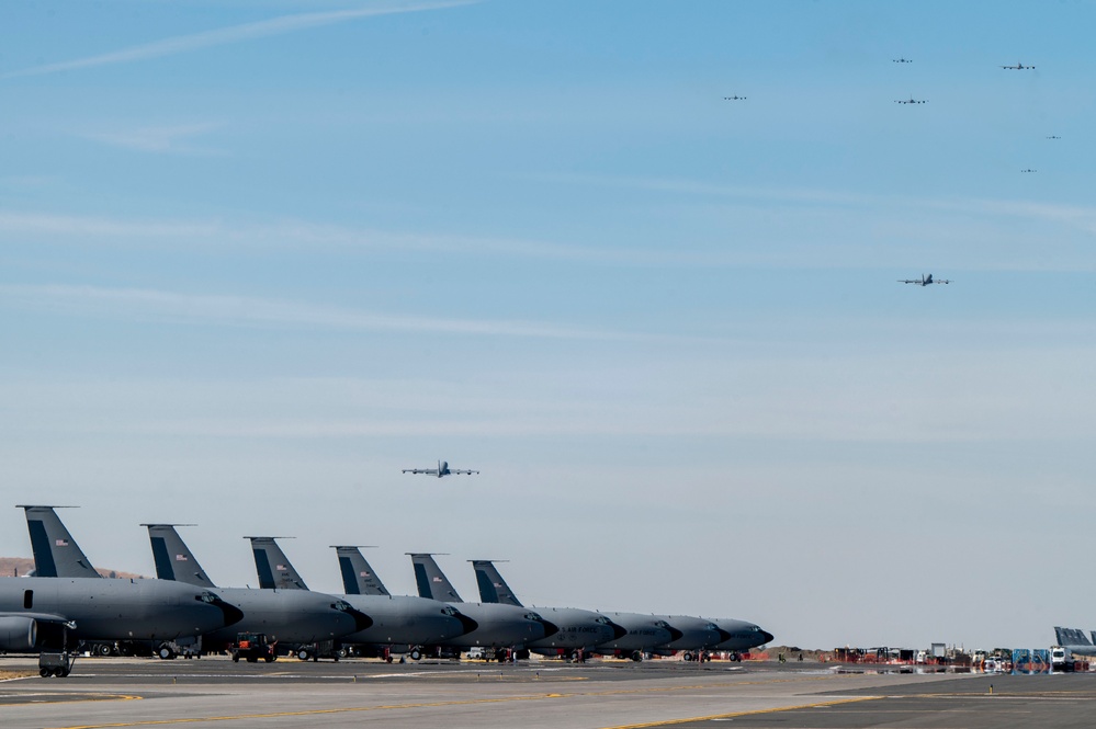 92nd Air Refueling Wing completes Titan Fury 24-7, validating rapid global mobility capabilities