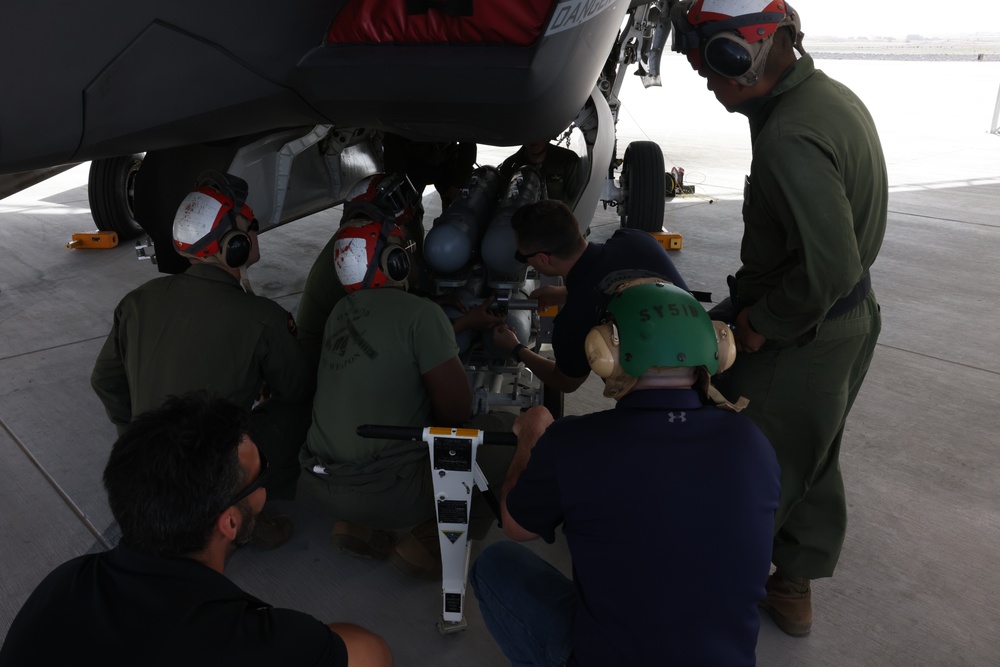 Marine Corps demonstrates new support equipment at MCAS Yuma