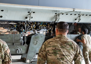 2AF Commander Visit Sheppard AFB