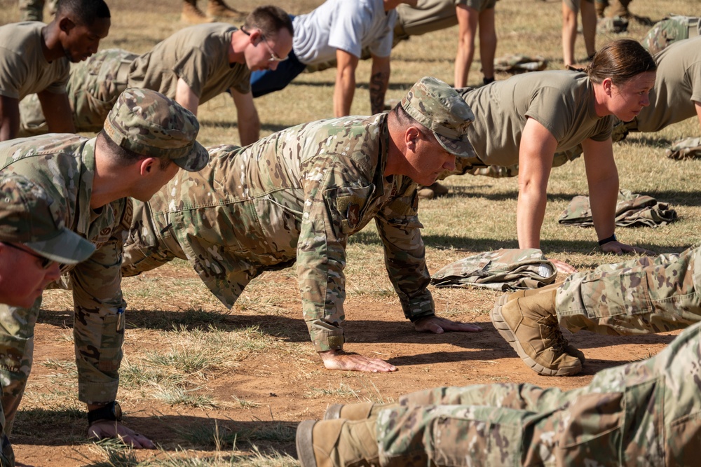 2AF Commander Visit Sheppard AFB