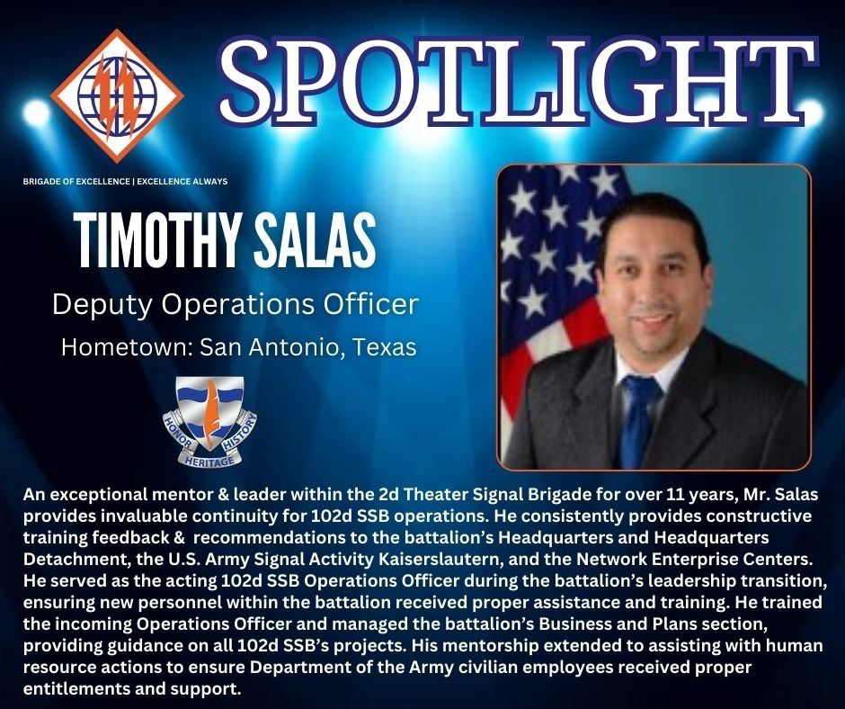 2d TSB Spotlight: Timothy Salas